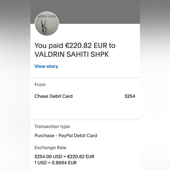 Custom made VALDRINSAHITI gown - Picture 11 of 12